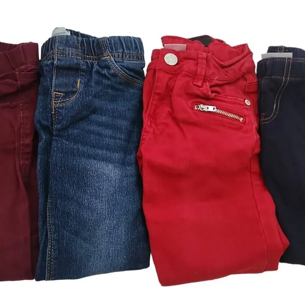 Girls Size 4 Lot of 11 Jeans Shorts Tops Old Navy Zara Cat & Jack Star Wars